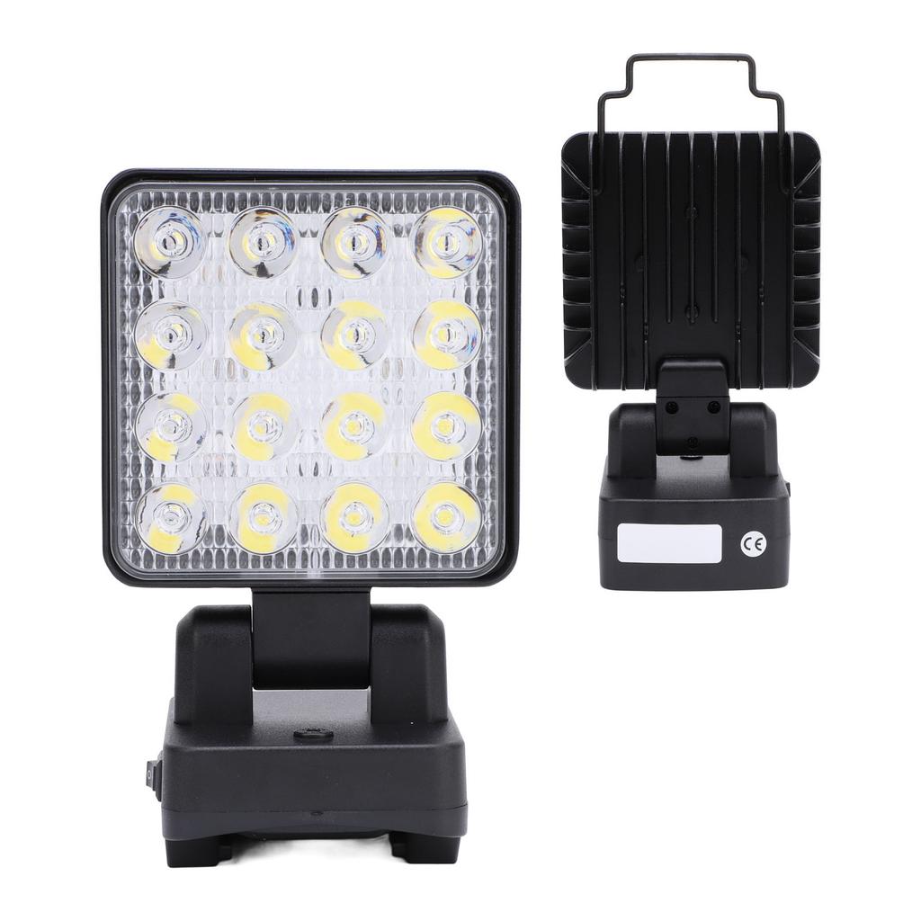 LED Work Light 11‑15W 1200‑1500LM 3 Gears USB TYPE C Output Cordless LED Flood Light for PARKSIDE X2