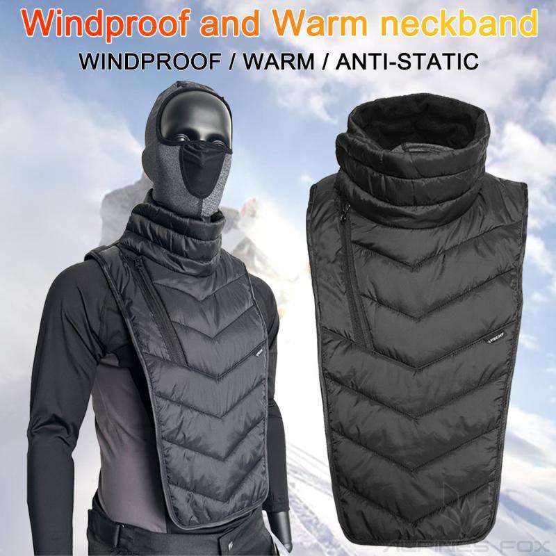 Keeping Warm Neck Scarf Motorcyclist Rider Chest Neck Protector Windproof Warmer Scarf Bibs Motorcycle Winter Thermal Collar