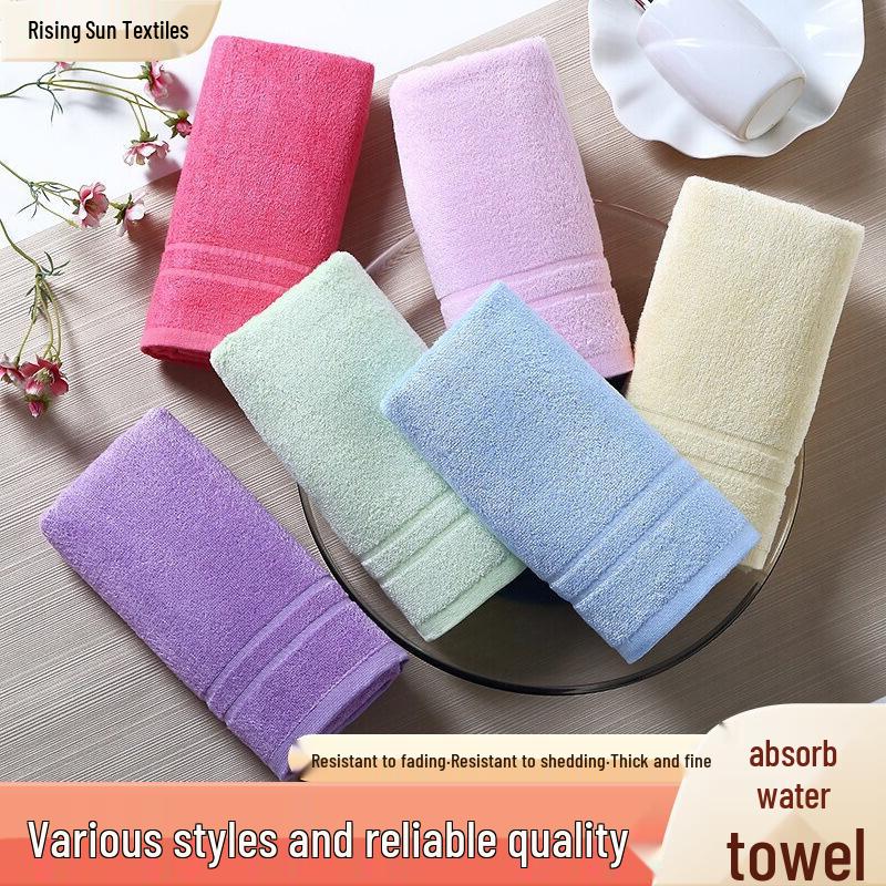 Bamboo Fiber Absorbent Non-Shedding Towel for Face and Kids