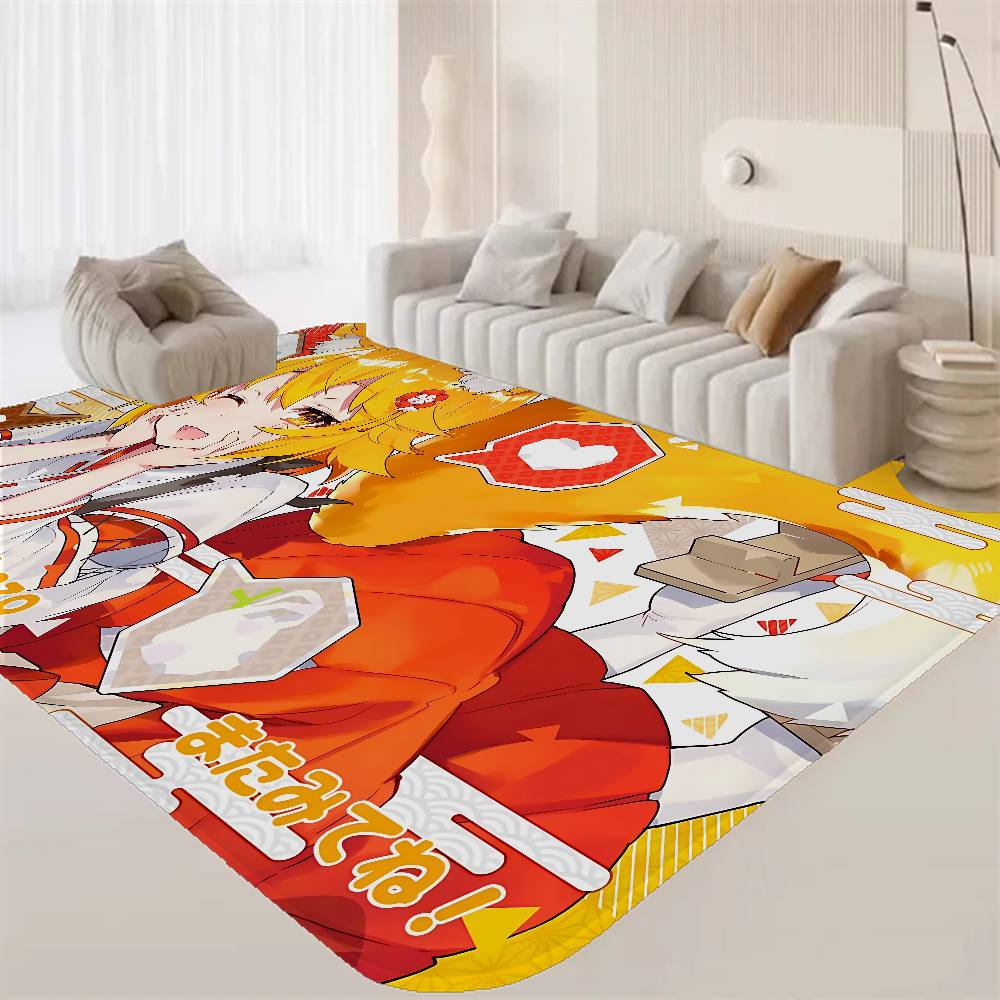 The Helpful Fox Senko San Room Mats Cheaper Anti-slip Modern Living Room Balcony Printed Welcome Rug