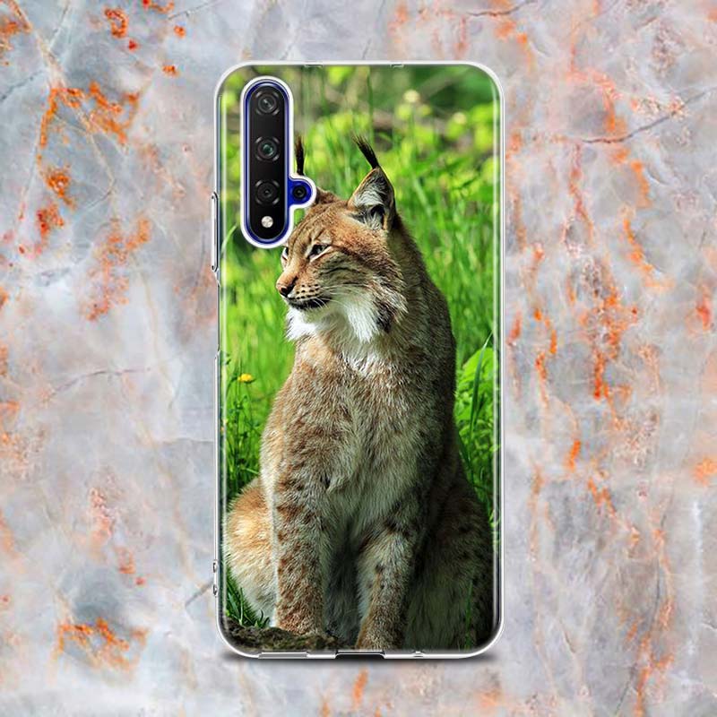 Cute Canada Lynx Silicone Cover For Honor 20 20S 20E 8 8A Prime 8X MAX 8C 8S 7A 7C 7S Pro Phone Case
