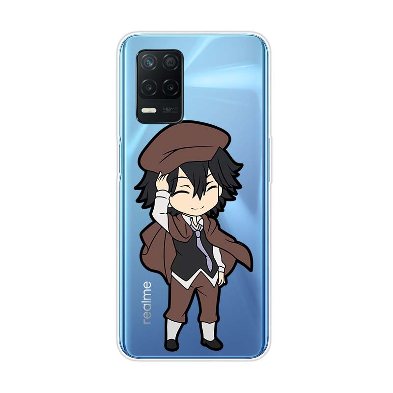 

Чехол для телефона Аниме Bungou Stray Dogs для Realme 8 8i V3 V5 GT Neo Flash Edition Explorer Master Neo2 Narzo 30 50i 50A C21Y Realme 8 4G