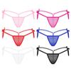 Intimo da donna con mini perizoma in rete trasparente con mini T-Back e perizoma