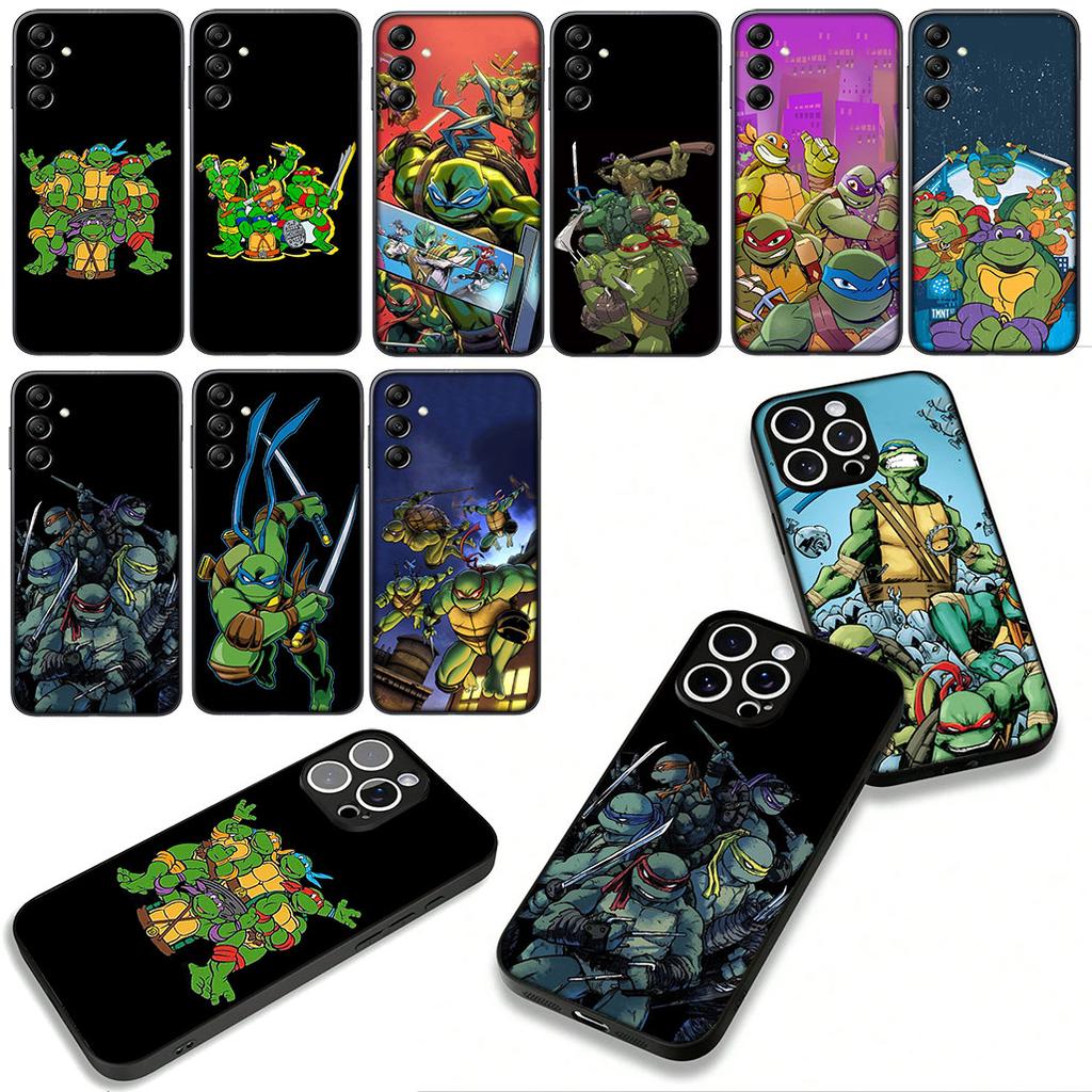Cover N-Ninjas Anime T-Turtles Phone Case for Xiaomi Poco F6 F7 Ultra F5 F3 X7 X6 X5 X3 NFC M7 M6 Pro C75 C65 C71 C61 Coque