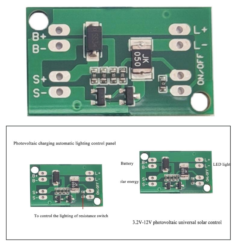 Photovoltaic Solar Lithium Battery Charging Controller PCB With Automatic Light Function
