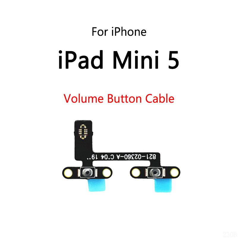 Power Button Switch Volume Mute Button On / Off Flex Cable For iPad Mini 5 A2133 Volume Button Cable