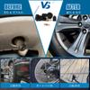 Taiheiyo TR413 CL Tubeless Tire Rubber Valve, Air Valve, Rubber Valve with CL Cap,