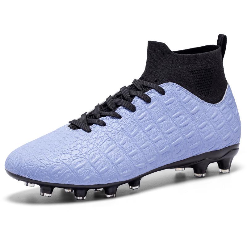 Football Shoes Men's High Top Shoes Spring Sports Youth Students Foreign Trade Competition Women's Spikes Large Size Training