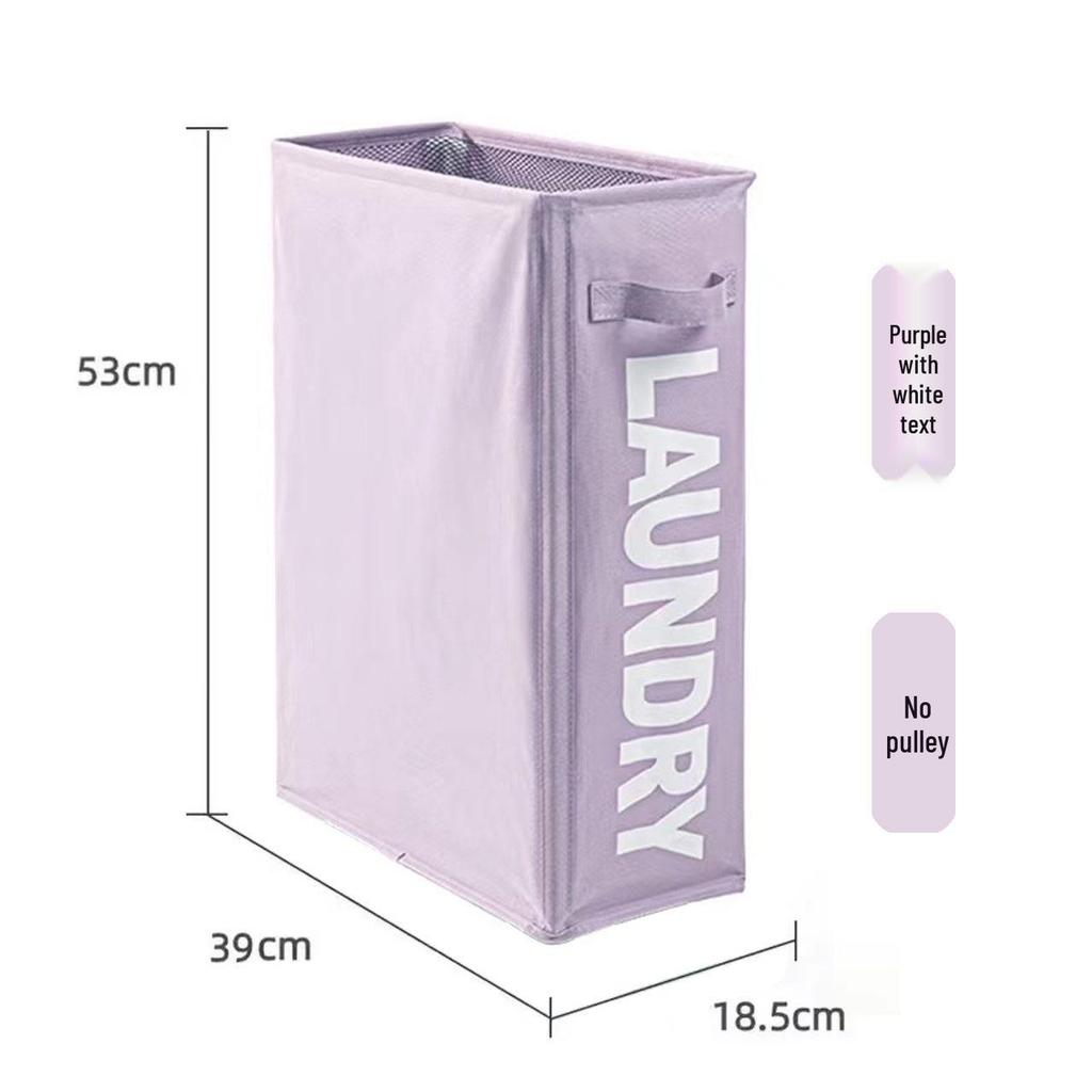 Wheeled Oxford Cloth Laundry & Storage Basket for Clothes and Yoga Mats