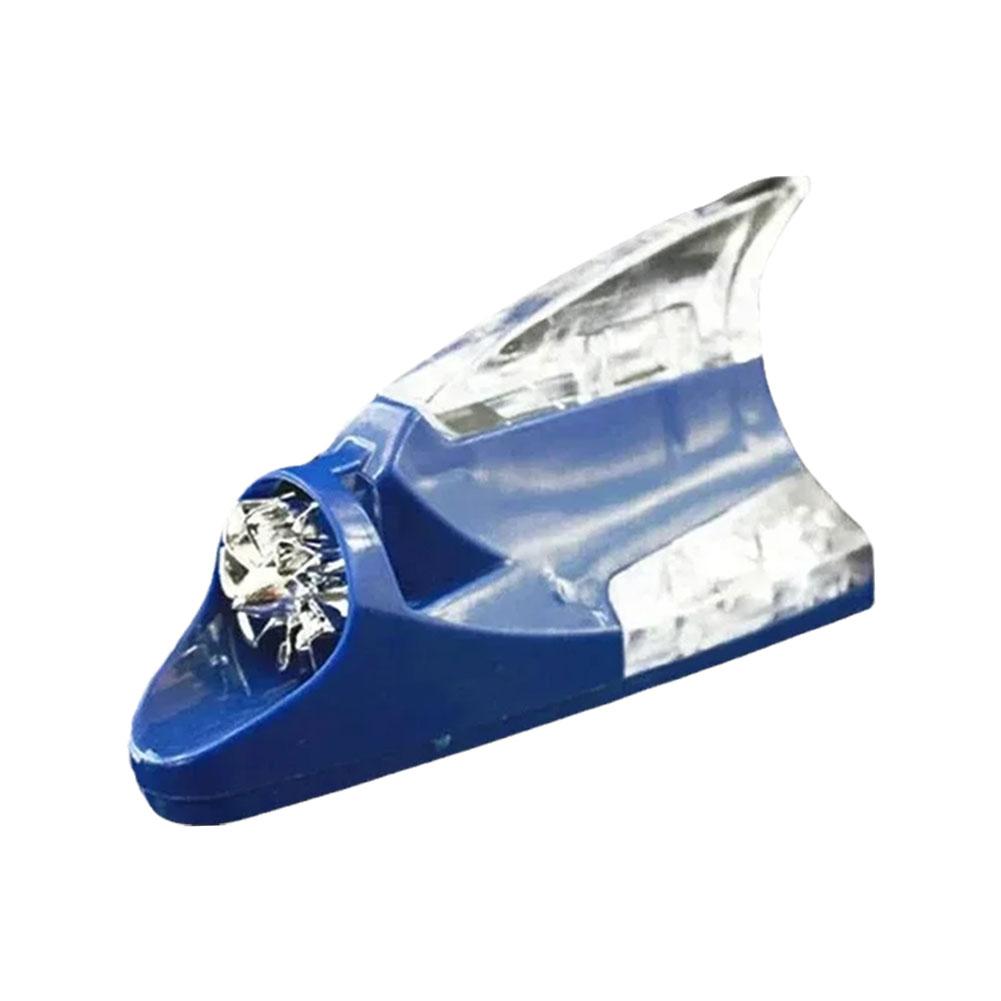 Car Roof Car Truck Wind Powered Led Light Roof Antenna Fin Wind Lamp Warning Flash Shark Light Lamp Colorful Safe Automobil T0l7