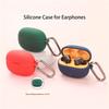 Dla Realme Buds T200 Lite Etui Silikonowe Bezprzewodowe Słuchawki Ochronne Etui z Klamrą Anti-Lost