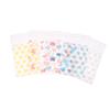 50Pcs Transparent Plastic Star Jewelry Self-Adhesive Bag Candy Card Holder Photo Animation Storage Gift Package Bags