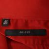 GUCCI made in Italy Short sleeve stretch shirt 42 Red Men's Used
