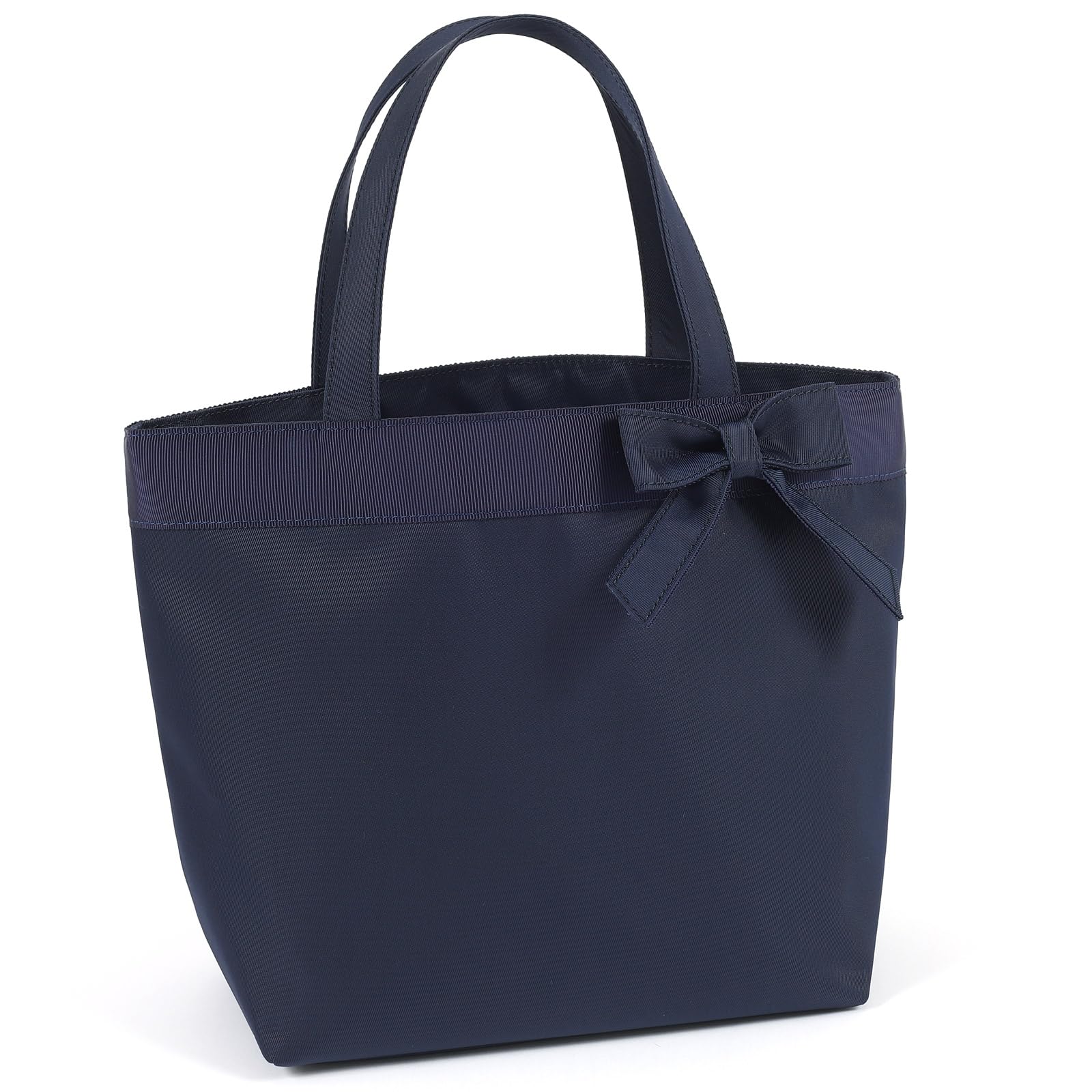 

Kitamura Ribbon Motif Handbag R-0802 Dark Blue [Navy] 10101