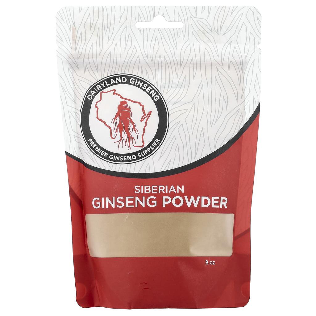 Dairyland Ginseng, Sibirischer Ginseng Pulver, 8oz