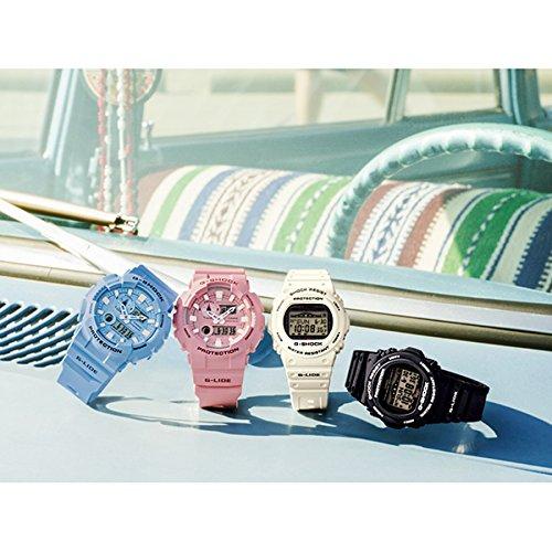 Párové hodinky CASIO s PÁROVÝM BOXEM Sdílet Radio Solar Digital Multifunkční 20 ATM voděodolné černé hodinky Dovezené [Casio] G-Shock G-SHOCK G-LIDE
