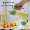 Dual-use Glass Oil Sprayer and Pour Bottle for Kitchen
