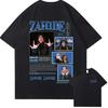 Y2k Fashion Tops 202526 Zahide Merch Printed CottonTshirt  Hiphop Streetwear Oversized Tops Breathable Casual Loose T Shirts