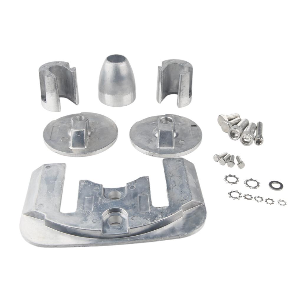 Complete Aluminum Anode Kit Compatible For 2004+ Mercruiser Bravo 3 III Drives Sterndrives Replace for CMBRAVO3KITA, 888761Q02