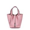 [New] High-quality First-layer Cowhide Niche Vegetable Basket Handbag Female, Genuine Leather Large-capacity High-end Bucket Bag