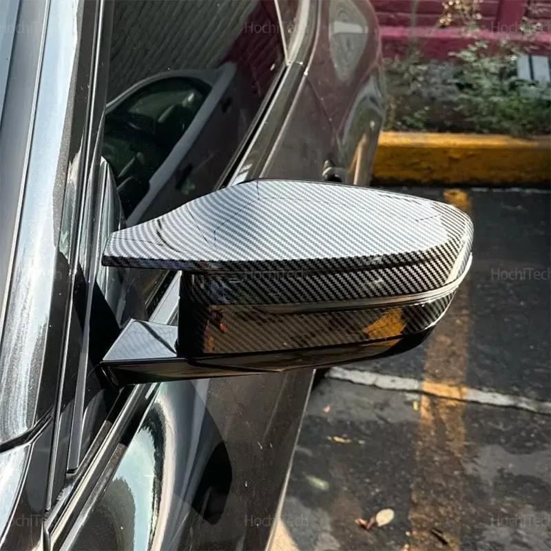 ABS Carbon Glossy Black Replacement Side Mirror Covers Cap For BMW 3 4 5 7 8 Series G20 G21 G30 G38 G22 G23 G11 G12 G15 G16