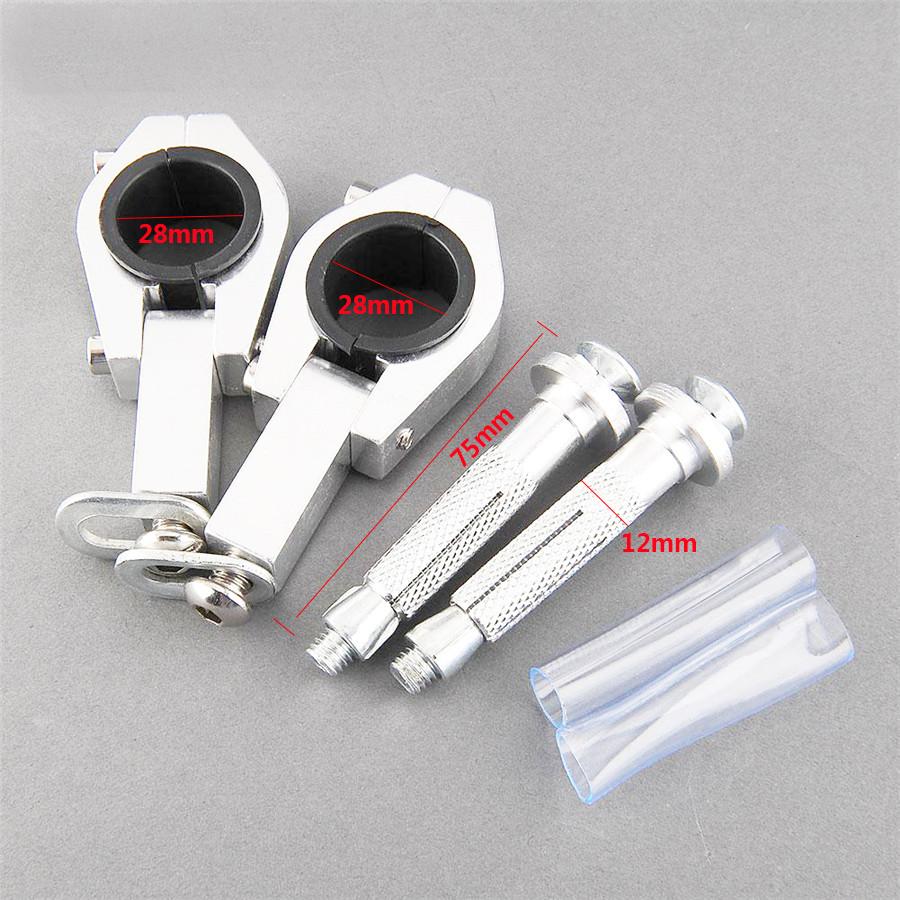 Motorcycle Hand Guard Accessories Expansion Screw+Securing Clip Retrofit Bracket