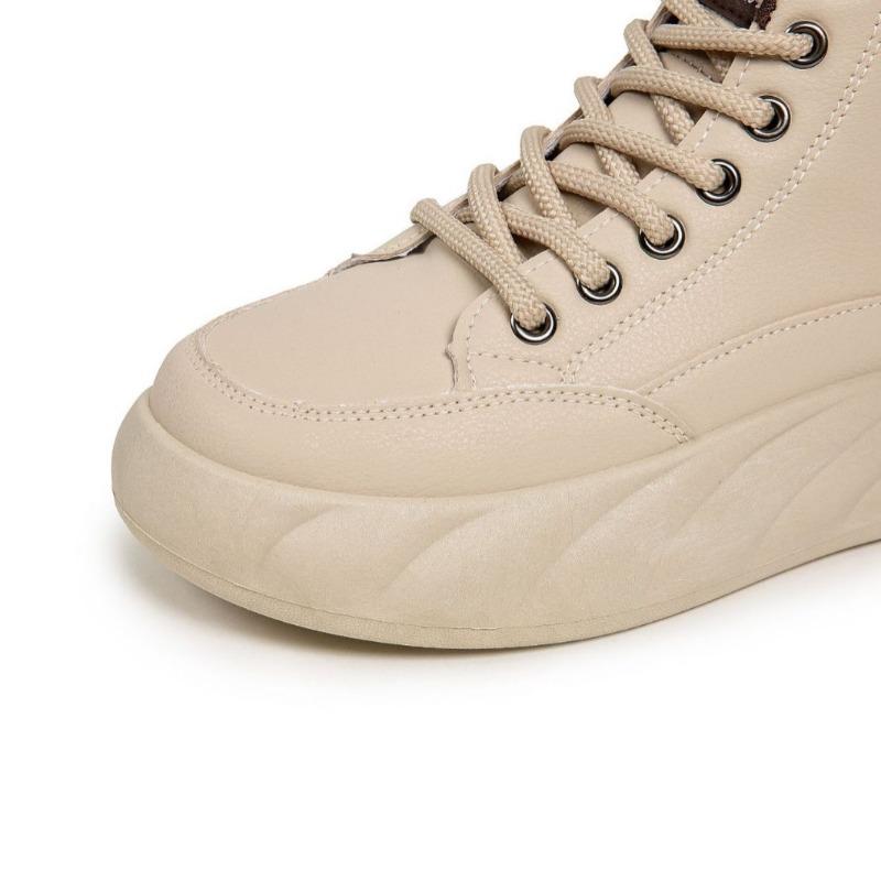 

Spring and autumn high-top fashion women s little white shoes platform heightening casual shoes non-slip student board shoes women 35