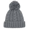 Unsiex Adults Cable Knit Melange Beanie