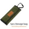 1 Stück Outdoor Camping Besteck Aufbewahrungstasche Tragbare Roll Up Tasche Tasche Besteck Aufbewahrung Wasserabweisende Hülle Für Gabeln Löffel Essstäbchen