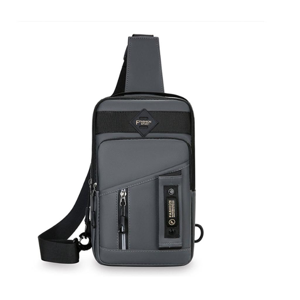 Fashion Casual Chest Bag Business Sports Small Backpack Commute Outdoor Bag Korean Version Shoulder Bag Crossbody Bag A Bag