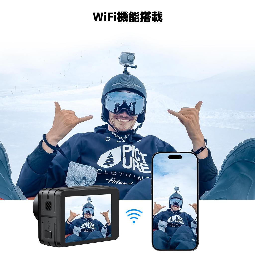 AKASO Brave 7 LE Action 4K 256GB Speicher IPX7 40M Wasserdichtes Gehäuse Bild Externes Mikrofon Zwei 1350mAh und Fernbedienung Kamera, 60FPS, 20MP, Karte,