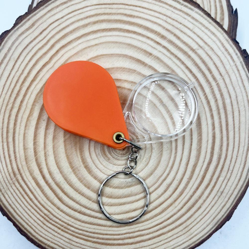 Magnifying Tools Lens Glass Microscope Magnifying Glass Folding Magnifier Magnifier with Key Chain