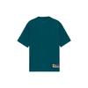 Li Ning Sports Basketball Series Letter Logo Printed Round Neck Short Sleeve T-Shirt Men T-Shirt Deep-Spruce-Green AHSS591-2