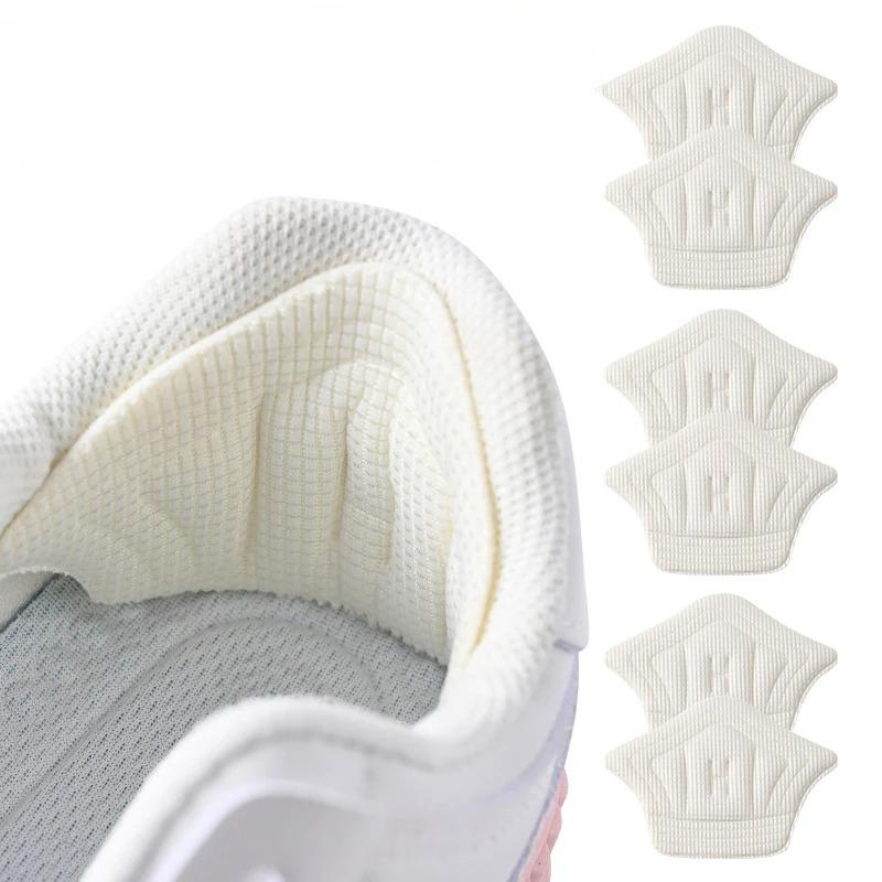 3pairs Multi Functional Self-Adhesive Heel Sticker, Anti-Wear And Anti Drop Heel Can Be Cut, Adjustable Shoe Size Artifact Half Size Sticker