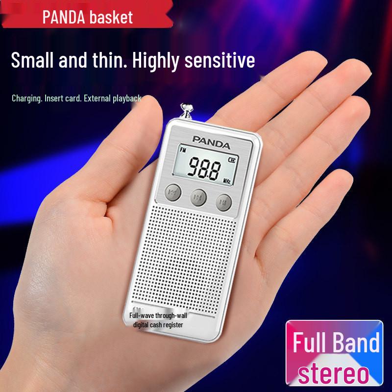 Panda 6204 Portable Full Band Radio for Seniors
