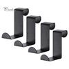 4Pcs Door Back Hooks Rustproof Anti-deform Strong Load-Bearing Coat Towel Organizer Cabinet Hanger Hooks