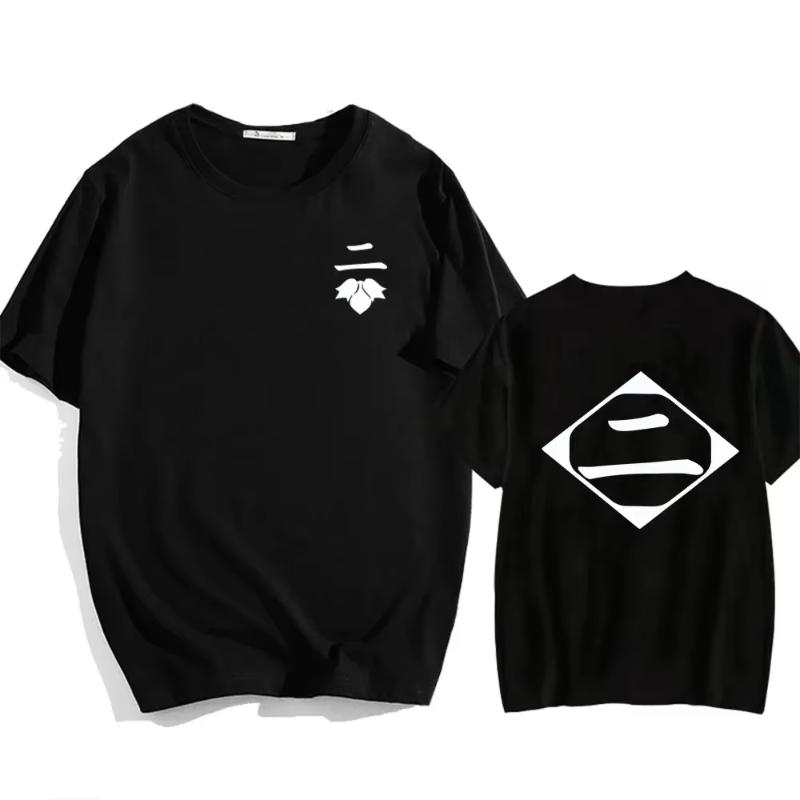Hot Sale Anime Cotton T-Shirt Bleach Cosplay Shirt Zaraki Kenpachi Men Women O-Neck Short Sleeve Tee Fashion Tshirt for Fans