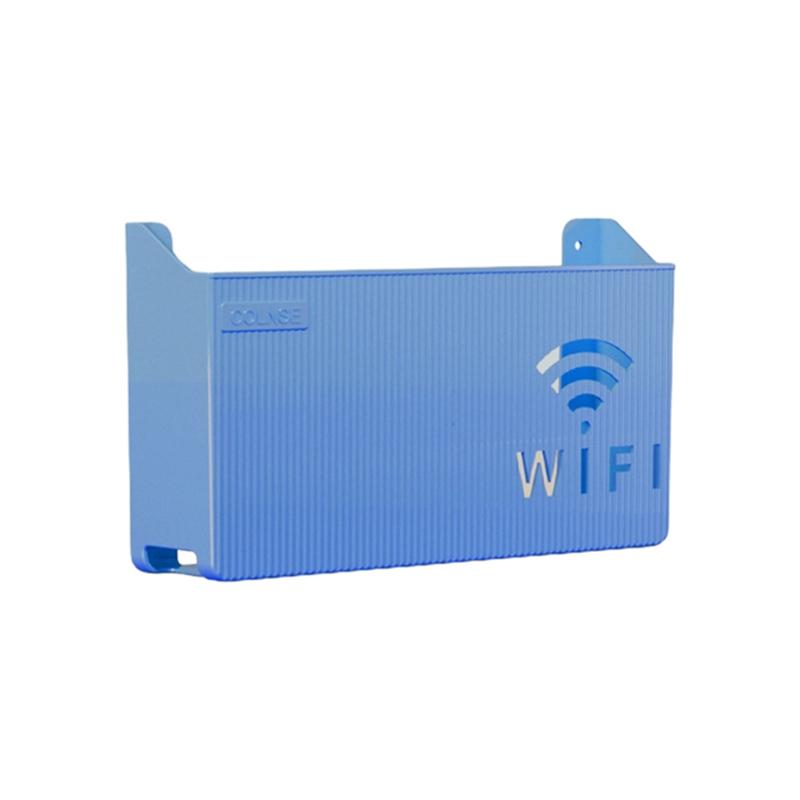 Wireless Wifi Shelf Game Console Router Storage Box Abs Plastic Good Heat Dissipation Home Accessories Tools Power Panel Shelf