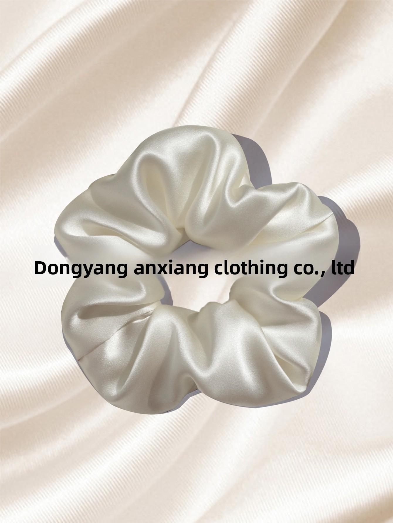 

19 Момме Чистий Шовк Скранчі Гумка для Волосся Ручна Робота Шовкова Пов язка для Волосся з Шовку Тутового Дерева для Жінок (4см 6см) 4cm without filling білий