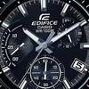 Casio Edifice Chronograph Black Genuine Leather Band Watch EFV-540L-1A