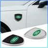 1 Stück 3D Metall Auto Türschutz Emblem Auto Karosserie Abzeichen Aufkleber Styling Für Land Rover Freelander 2 L2 L319 L462 LF Range Sport Evoque L322 Discovery 2 3
