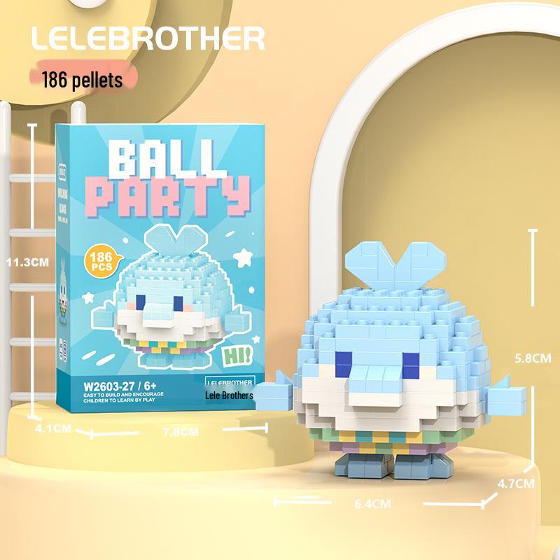 Compatible Lego Cartoon Figurine Building Blocks - Educational Toys for Children, Blind Box Gift