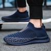 Fashion Men Shoes Breathable Men's Sneakers Comfortable Running Shoes Tenis Outdoor Slip On Walking Sneakers Sock Jogging Shoes