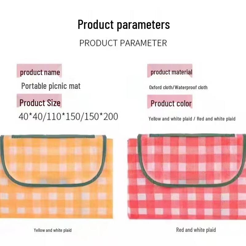 ZISIZ Outdoor Camping Picnic Mat