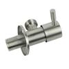 304 Stainless Steel Faucet Triangle Valve Replacement 1/2 Inch Thread Angle Filling Valves Parts Angle Triangle Valves For Basin