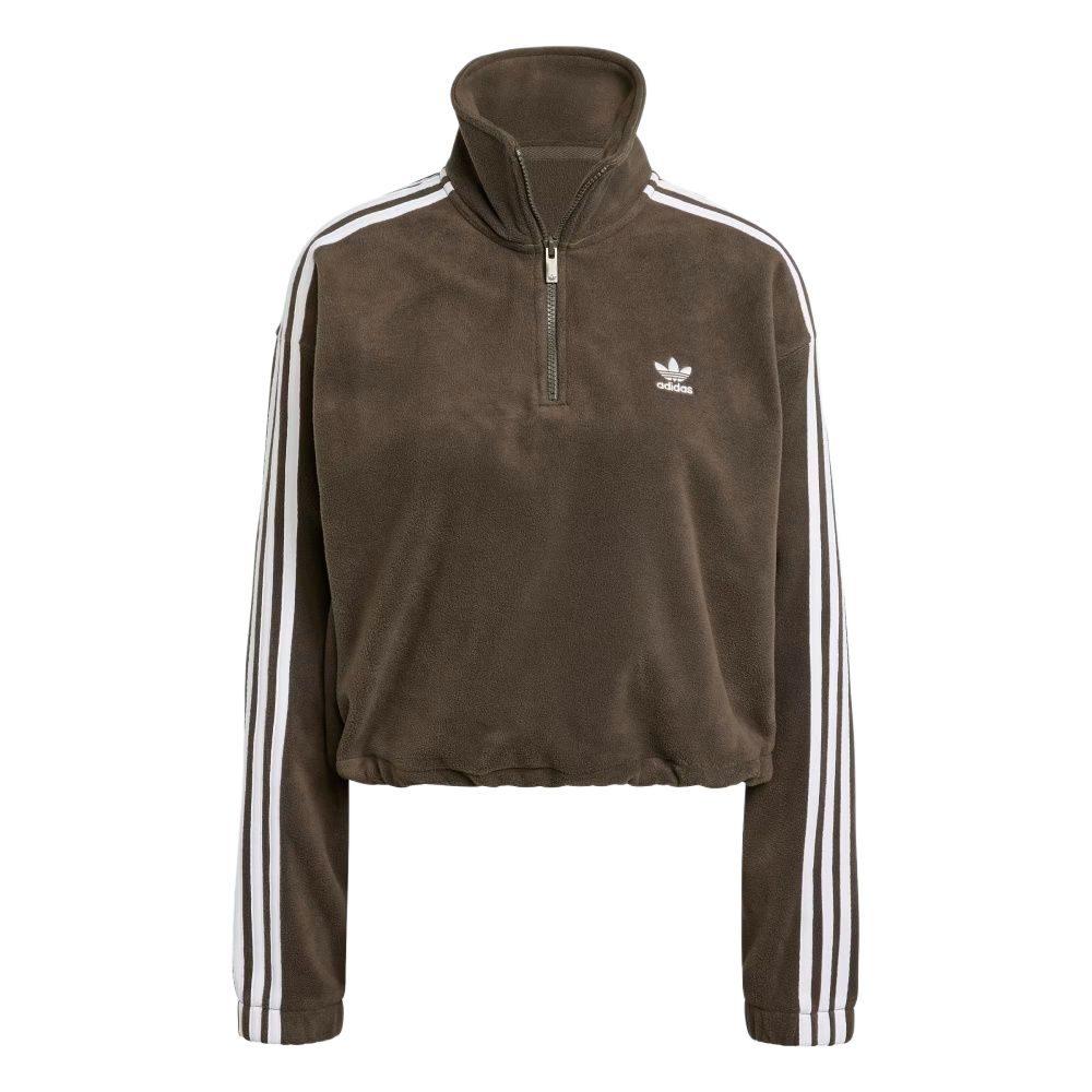 adidas Originals Polar Fleece Sweatshirt Women's Dark Shadow Olive IW3164