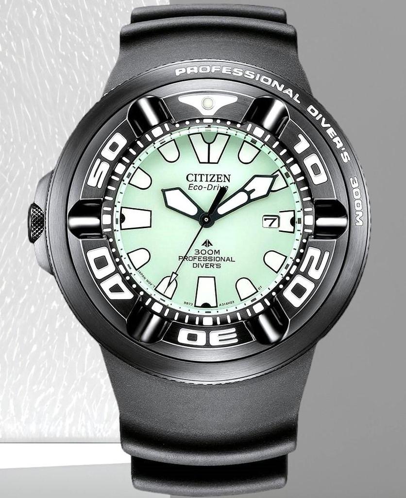 Citizen Promaster Marine Eco-Drive Ecozilla SS 300M Professional Diver BJ8055-04X