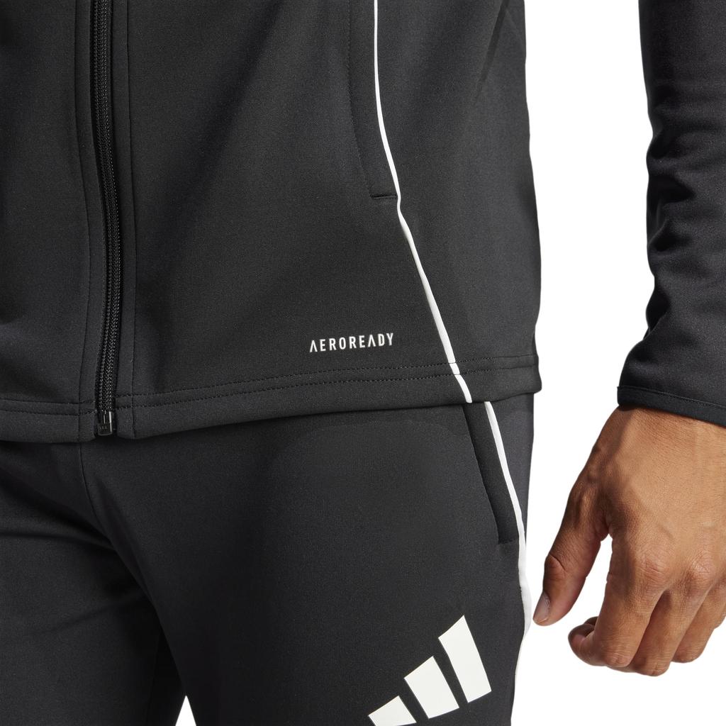 Adidas Tiro 25 Competition Training Soccer Jersey in Grey Men's (JSJ91) Black/Team (IW0408)