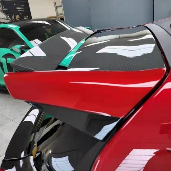 AEROSTOP Carbon Fiber Roof Spoiler for Toyota GR Yaris KUHL Style
