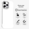 For iPhone 14 Pro Case Frameless Ultra Thin TPU + PET Phone Cover Reinforced Corners